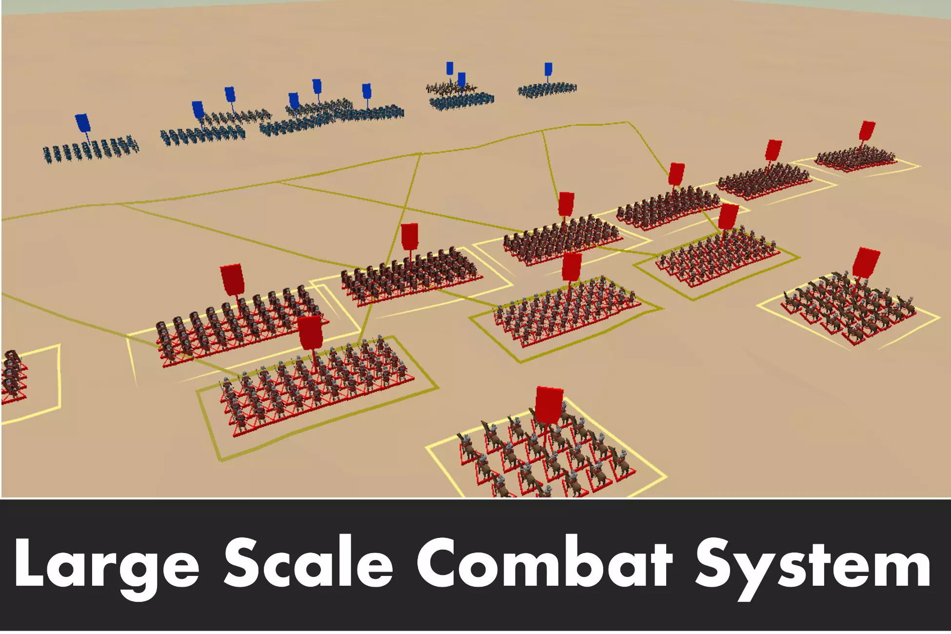 Large Scale Combat System - RTS Sieges